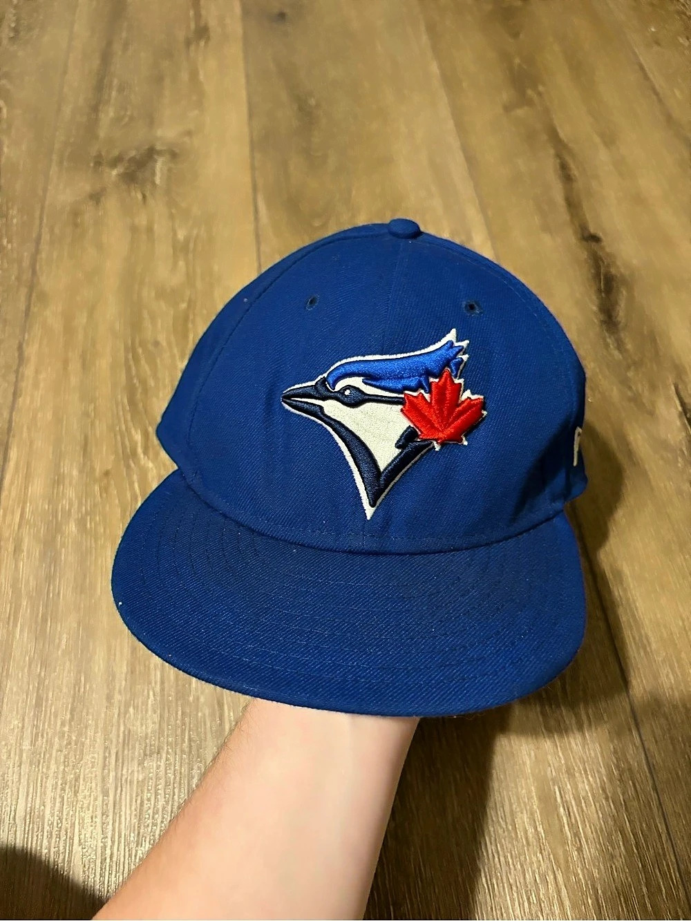 New Era 59FIFTY Blue Toronto Blue Jays Fitted Hat Size 8